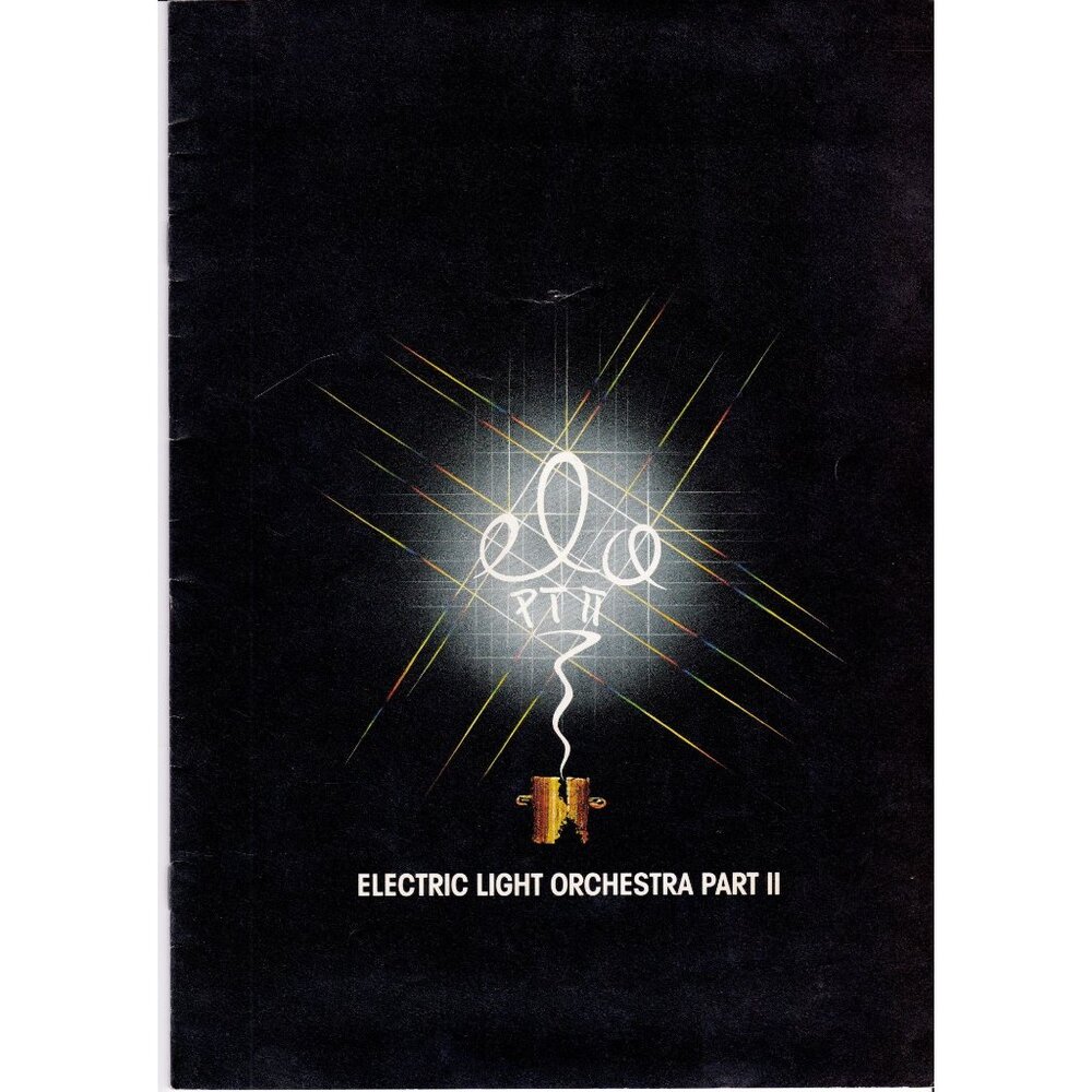 ELO Part II World Tour 1993 Concert Program 16 pages Electric Light Orchestra